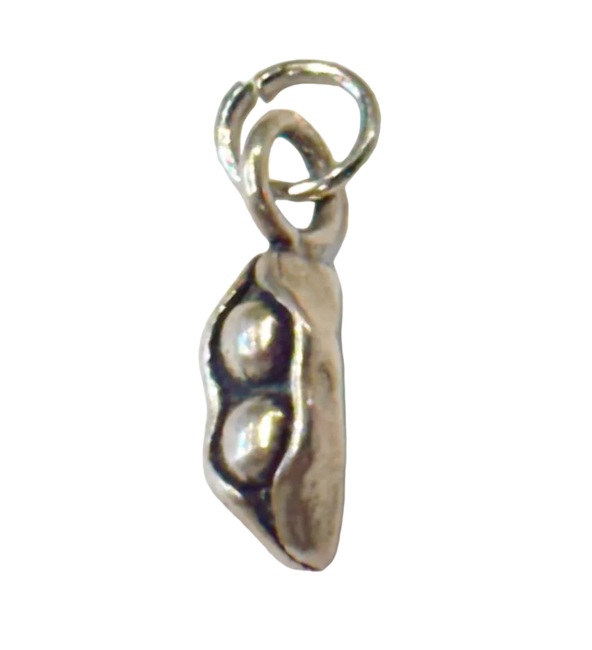 SILVER PEA POD CHARM