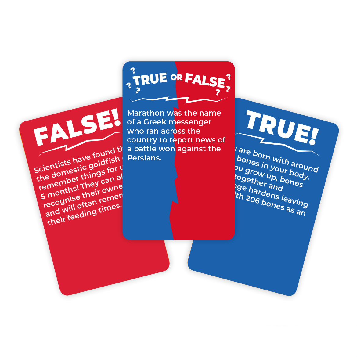 TRUE OR FALSE CARDS