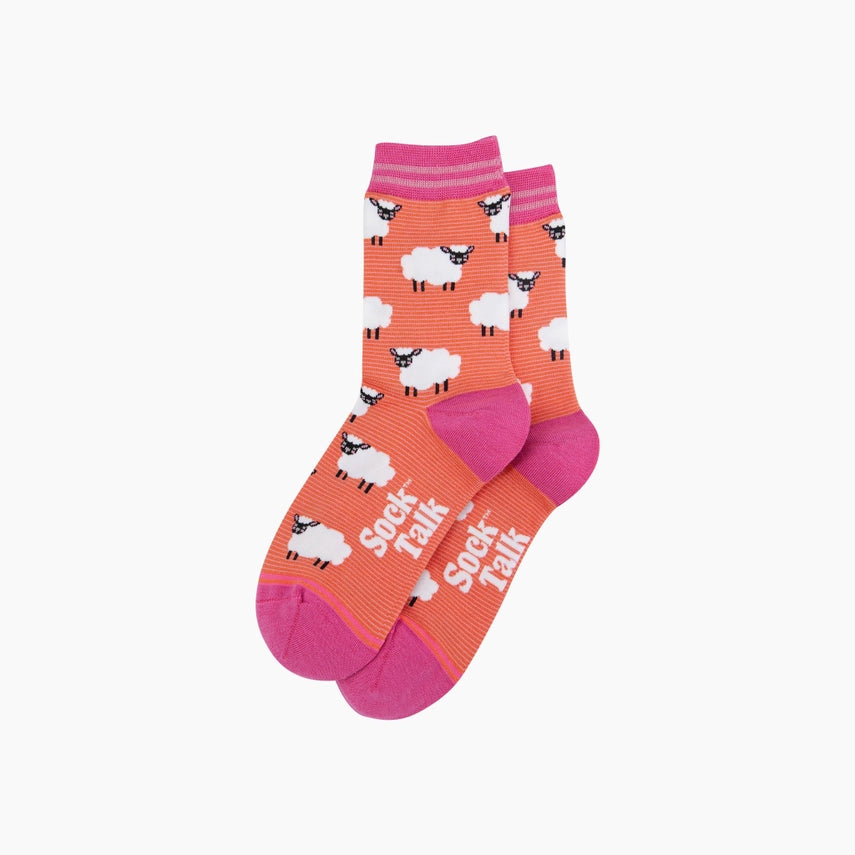 SOCK TALK CREW SOCKS