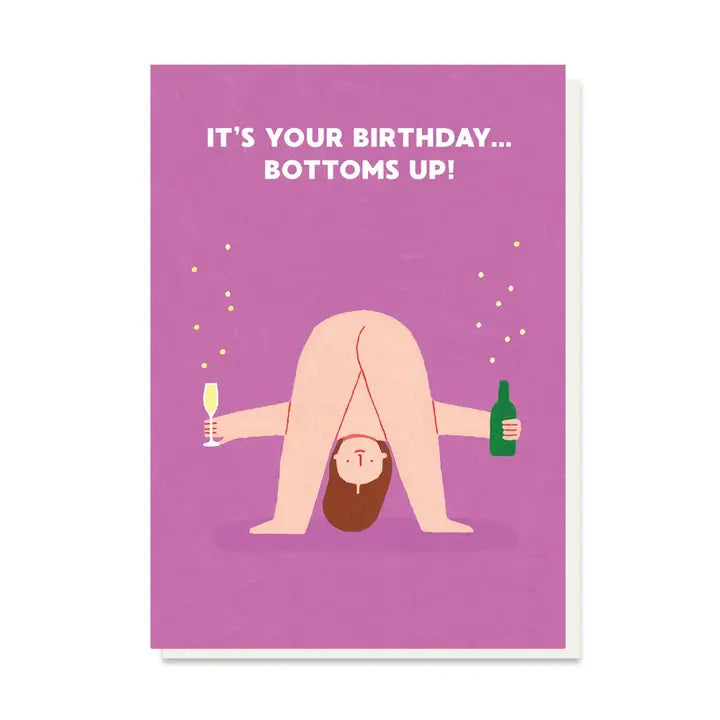 BOTTOMS UP CARD