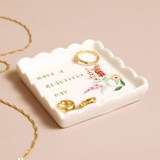 BEAUTIFUL DAY TRINKET DISH
