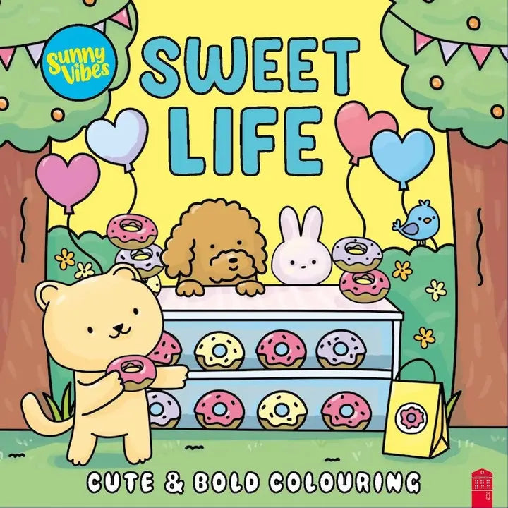 SUNNY VIBES COLOURING BOOK