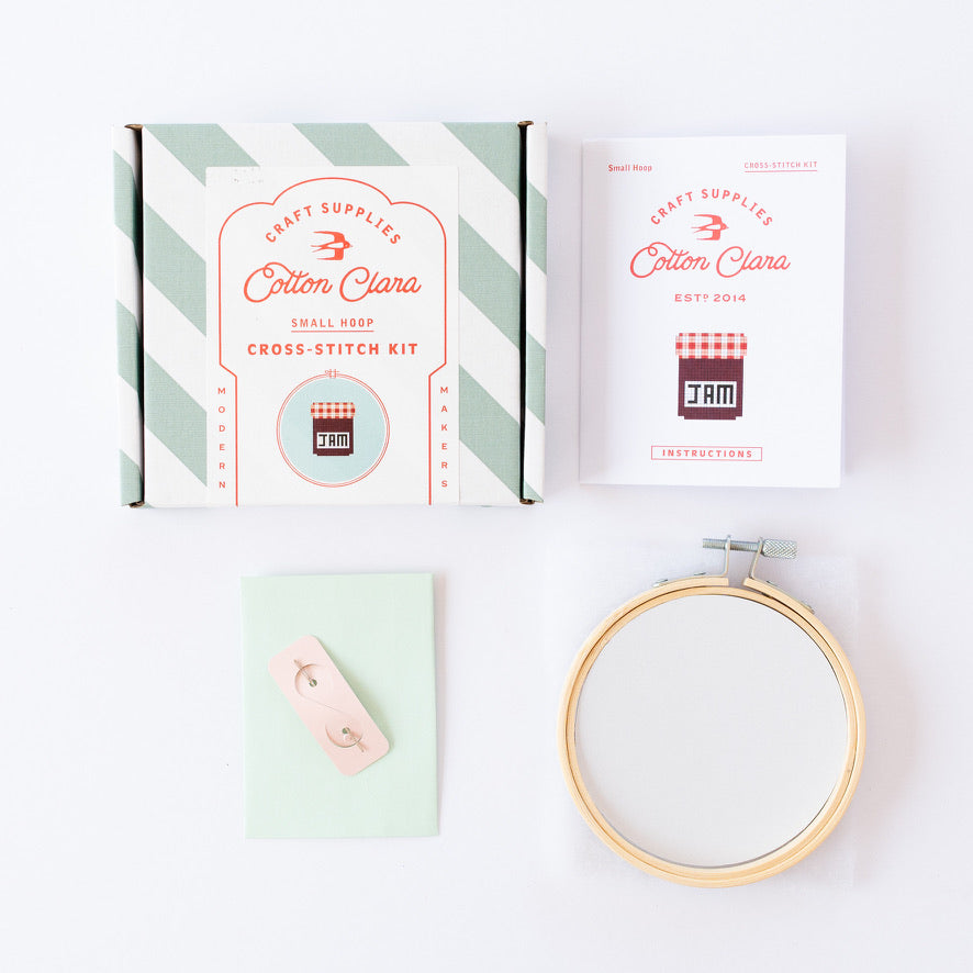 JAM CROSS STITCH KIT