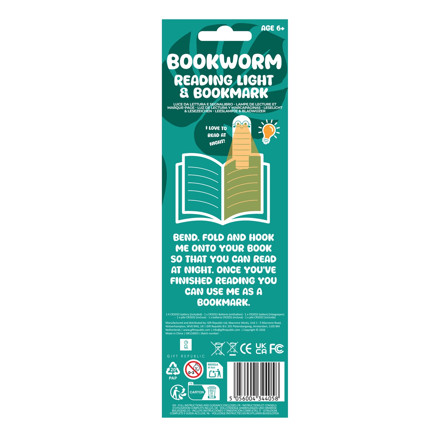 WORM BOOKLIGHT