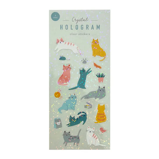 CATS HOLO STICKERS
