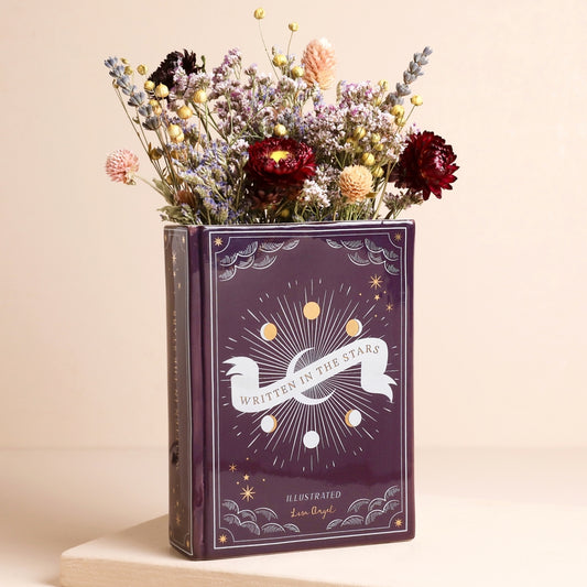 CELESTIAL BOOK VASE