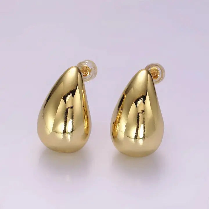 GOLD SCOTTIE EARRINGS