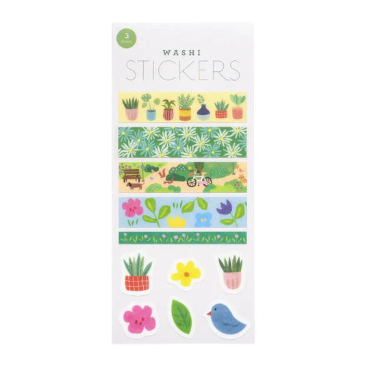 FLORAL WASHI STICKERS