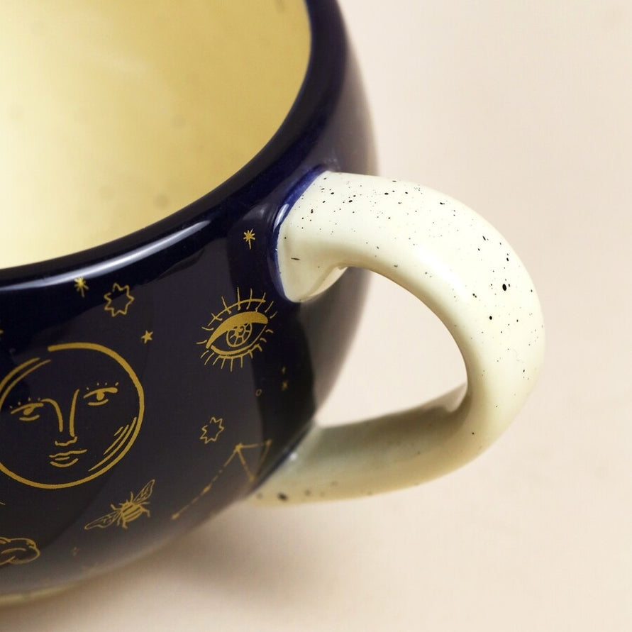 NAVY STARRY NIGHT MUG