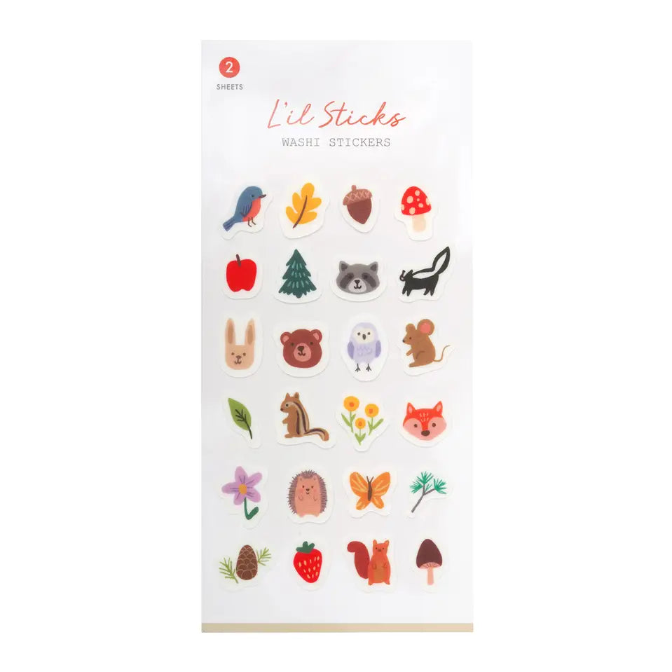FOREST L'IL WASHI STICKERS