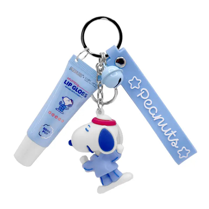 SNOOPY LIPBALM KEYCHAIN