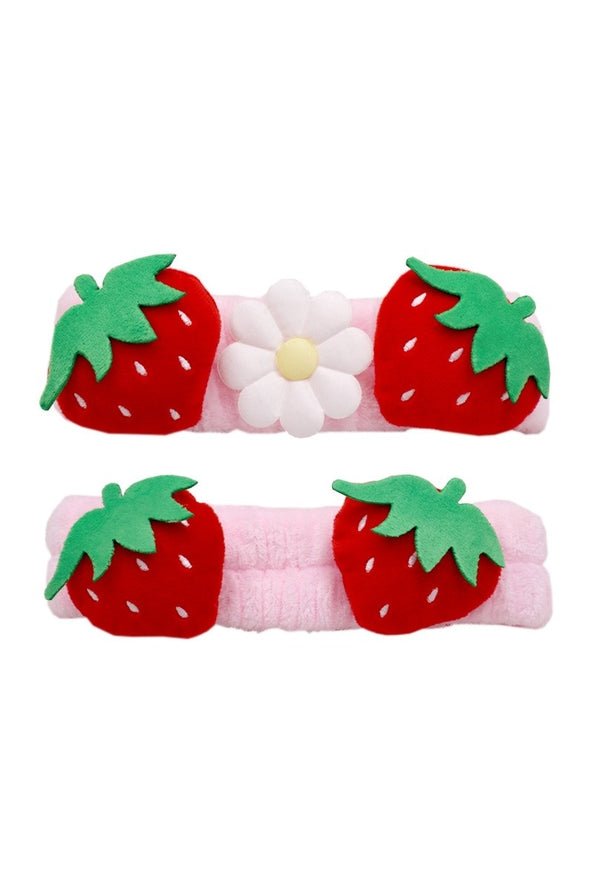 STRAWBERRY SHORTCAKE SPA HEADBAND