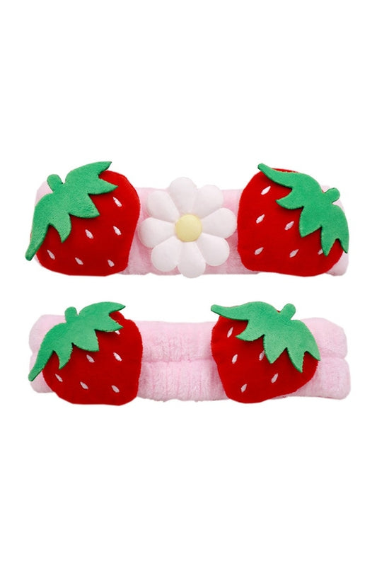 STRAWBERRY SHORTCAKE SPA HEADBAND