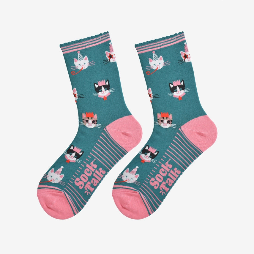 SOCK TALK CREW SOCKS