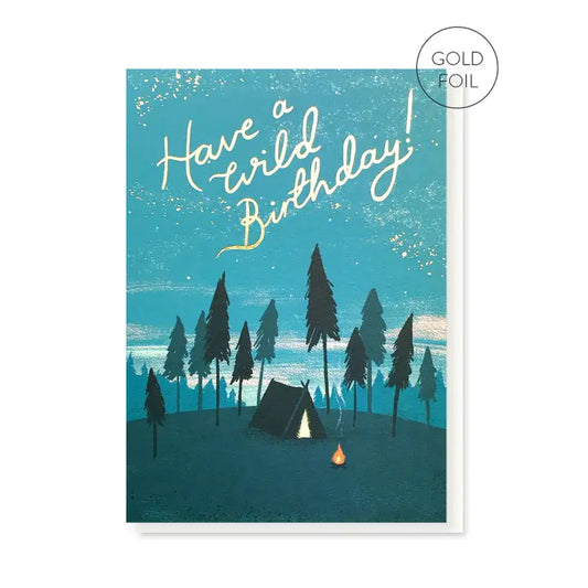 WILD BIRTHDAY CARD