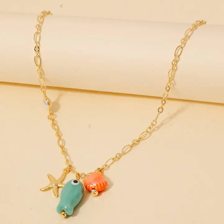SEALIFE PENDANT NECKLACE