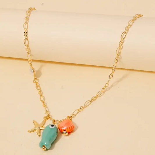 SEALIFE PENDANT NECKLACE