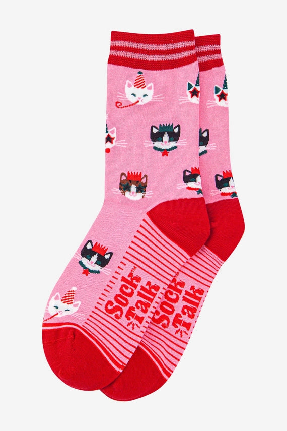 SOCK TALK CREW SOCKS
