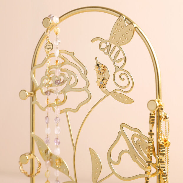 FLORAL TERRAZO JEWELRY STAND