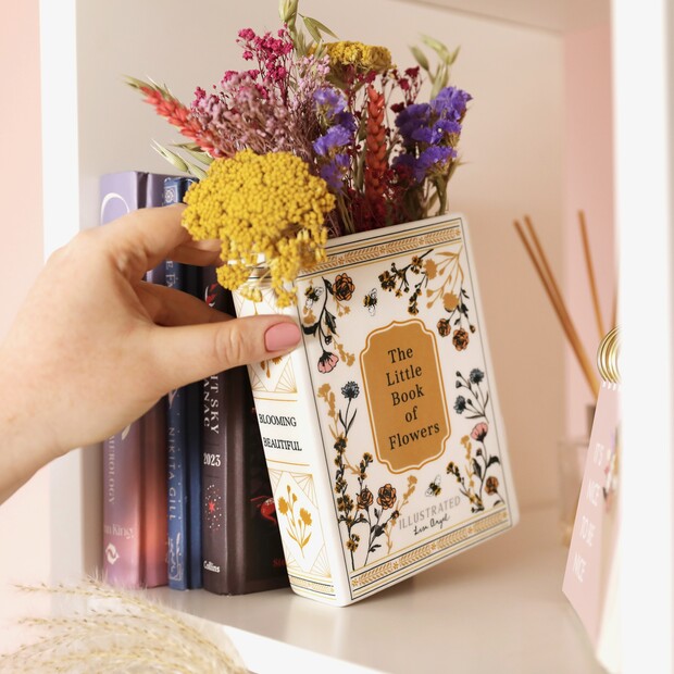 LITTLE BOOK OF FLOWERS VASE