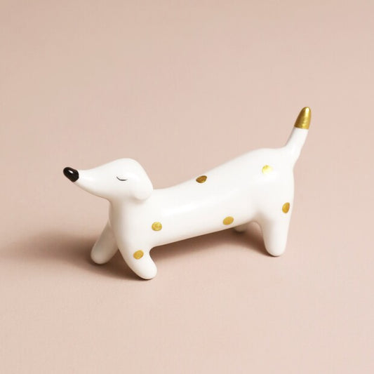 SAUSAGE DOG RING HOLDER