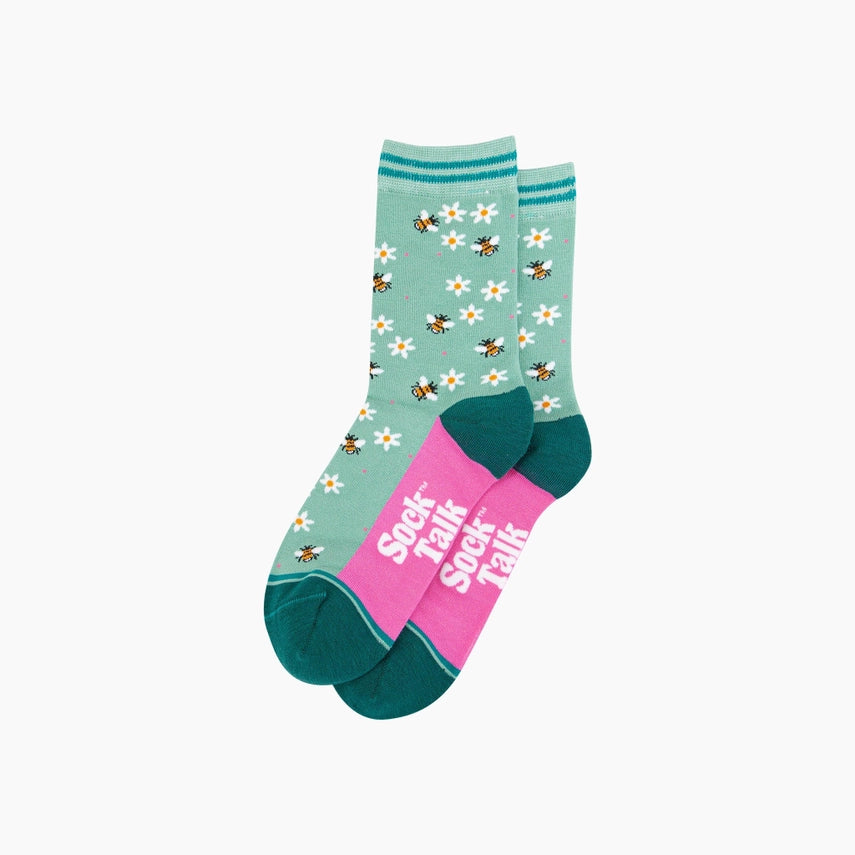 SOCK TALK CREW SOCKS