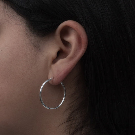 HOOPS 30MM in GOLD
