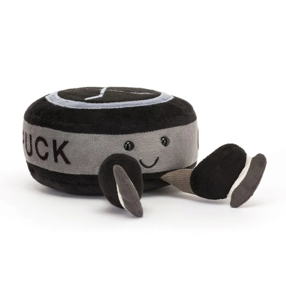 JELLYCAT AMUSEABLES SPORTS ICE HOCKEY PUCK