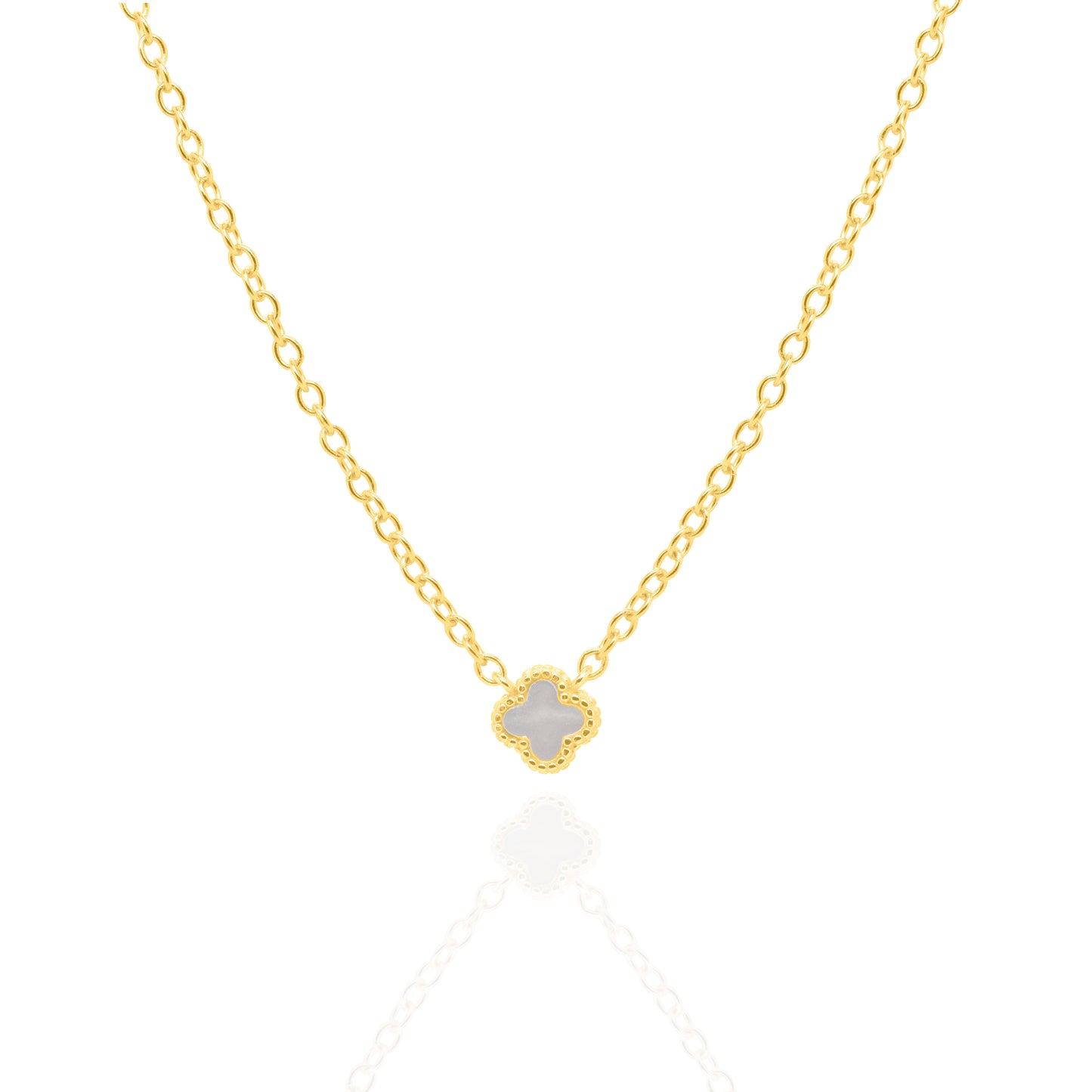 PEARL CLOVER NECKLACE