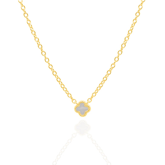 PEARL CLOVER NECKLACE