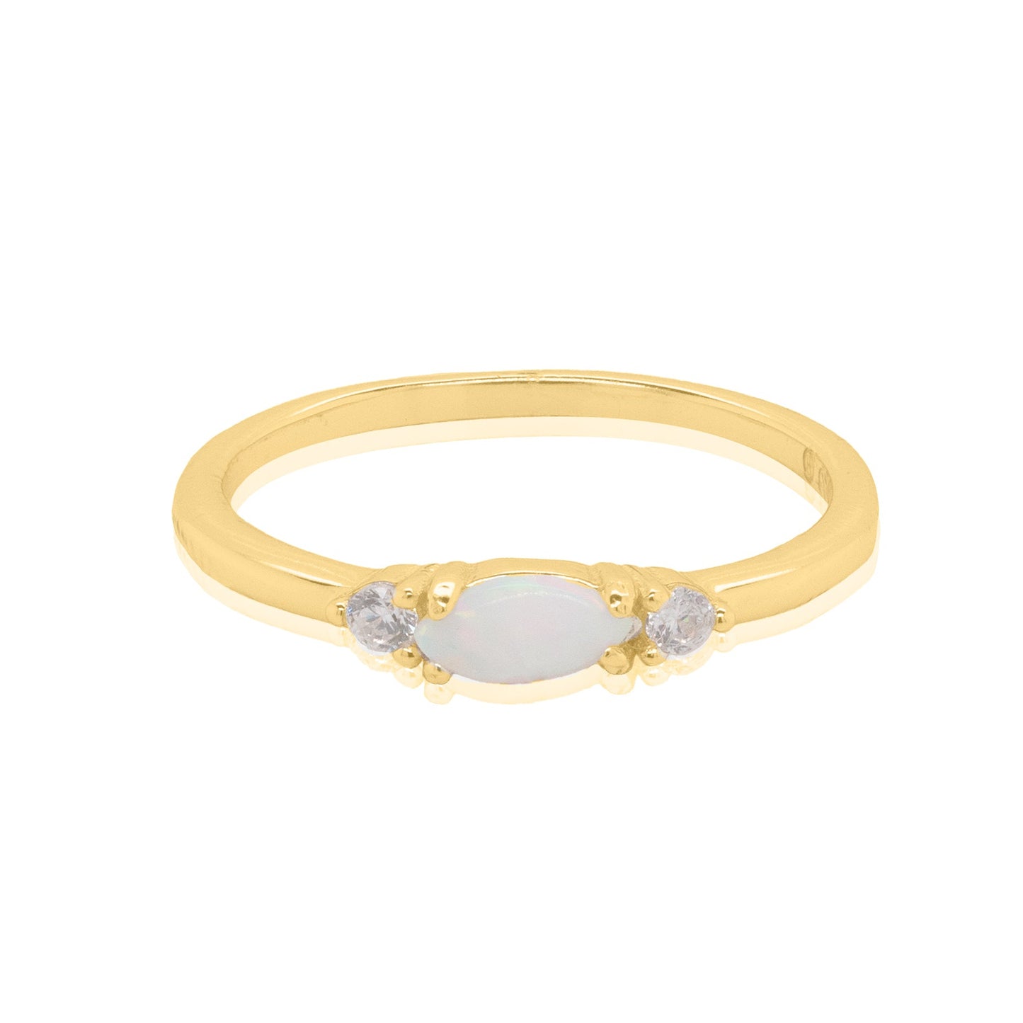 GOLD OPAL RING