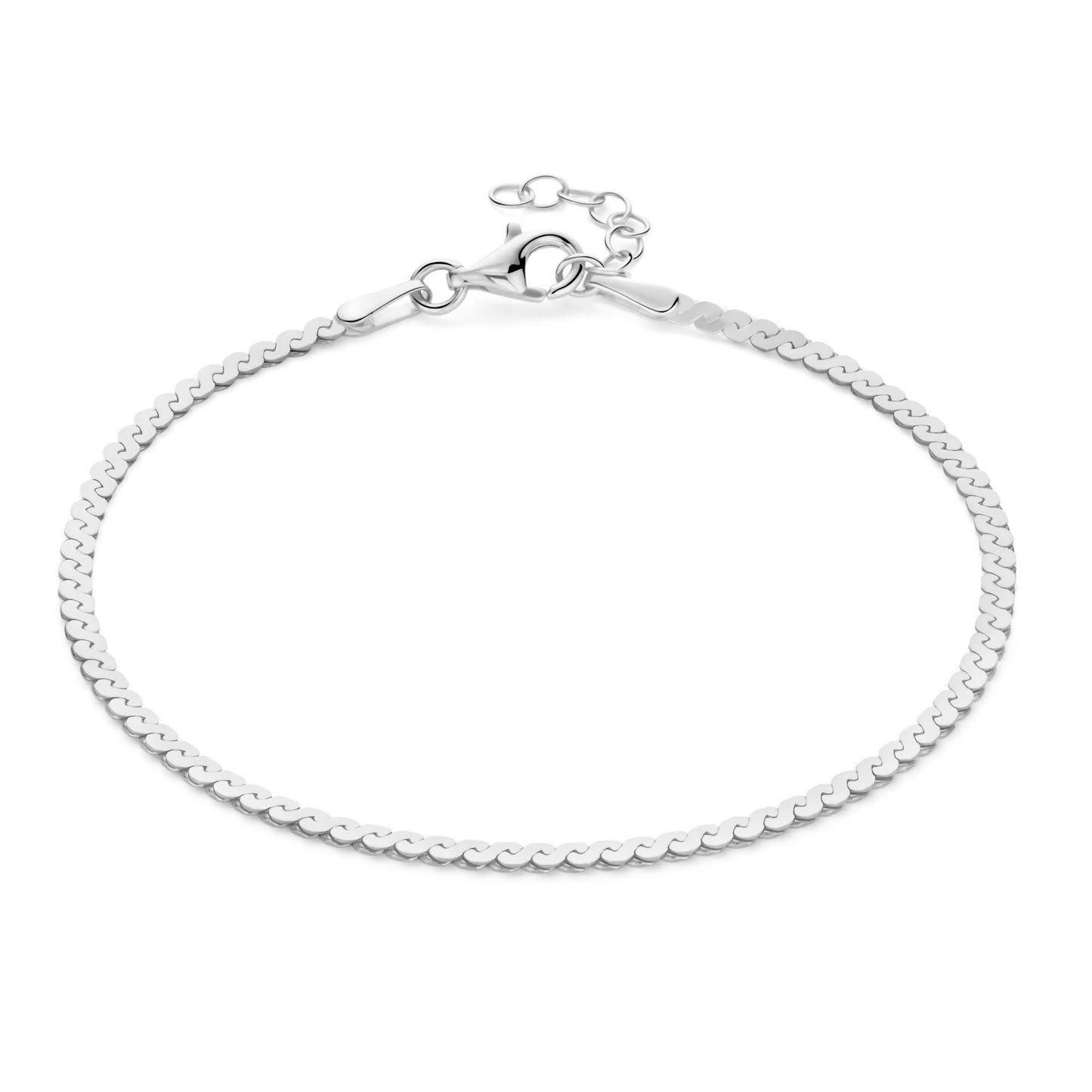 SILVER SERPENTINE CHAIN