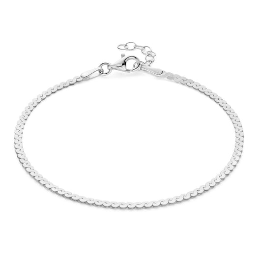 SILVER SERPENTINE CHAIN