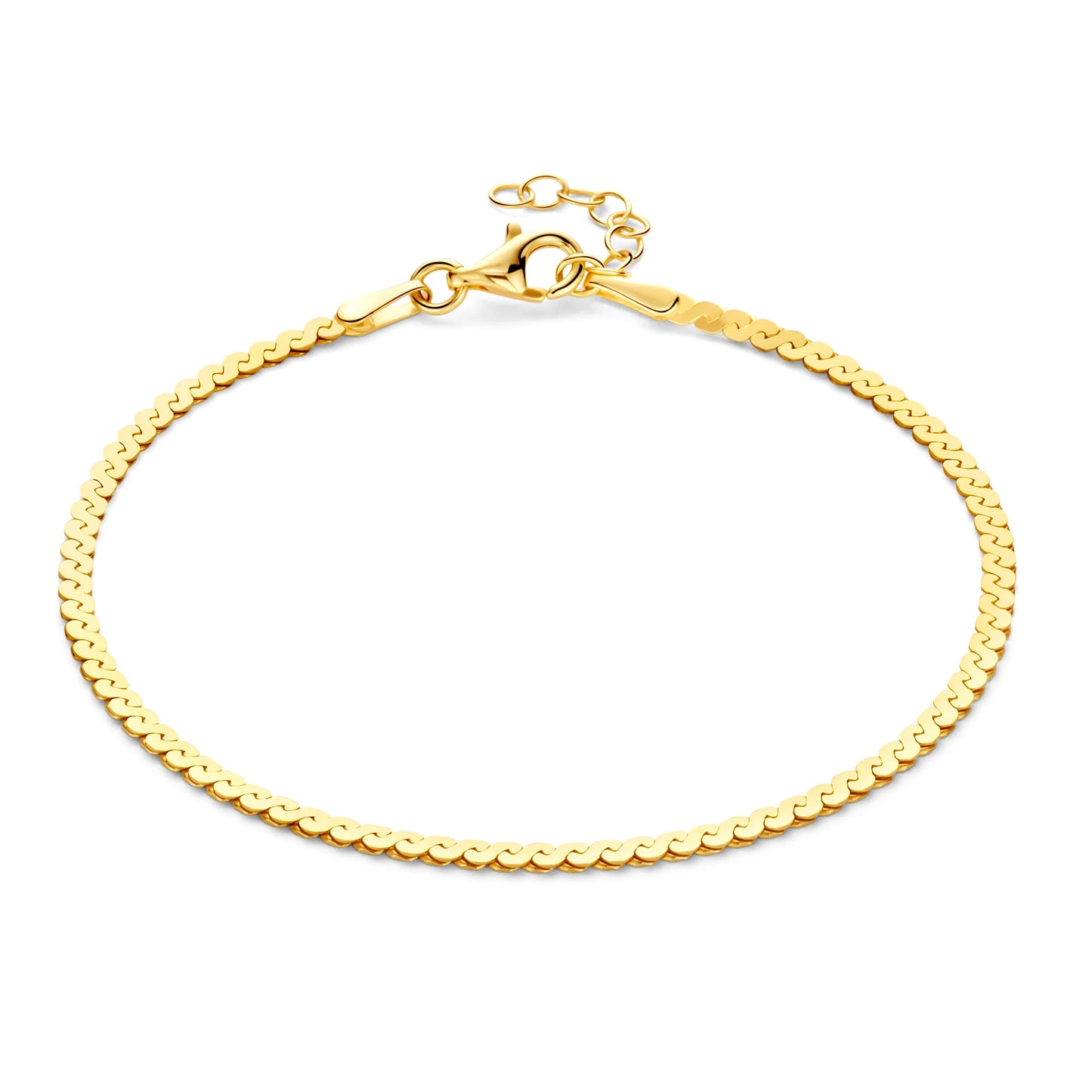 GOLD SERPENTINE CHAIN