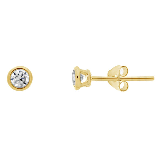 ROUND CRYSTAL STUDS