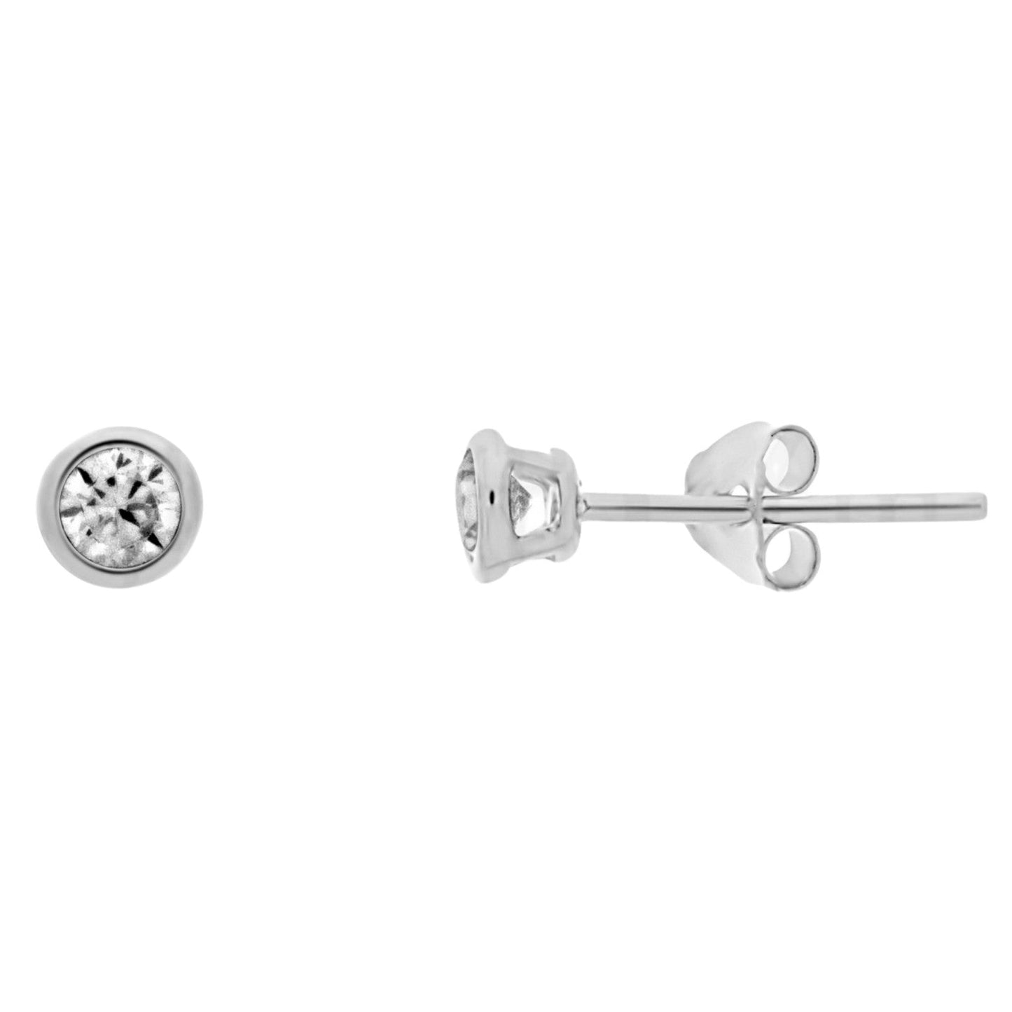 ROUND CRYSTAL STUDS