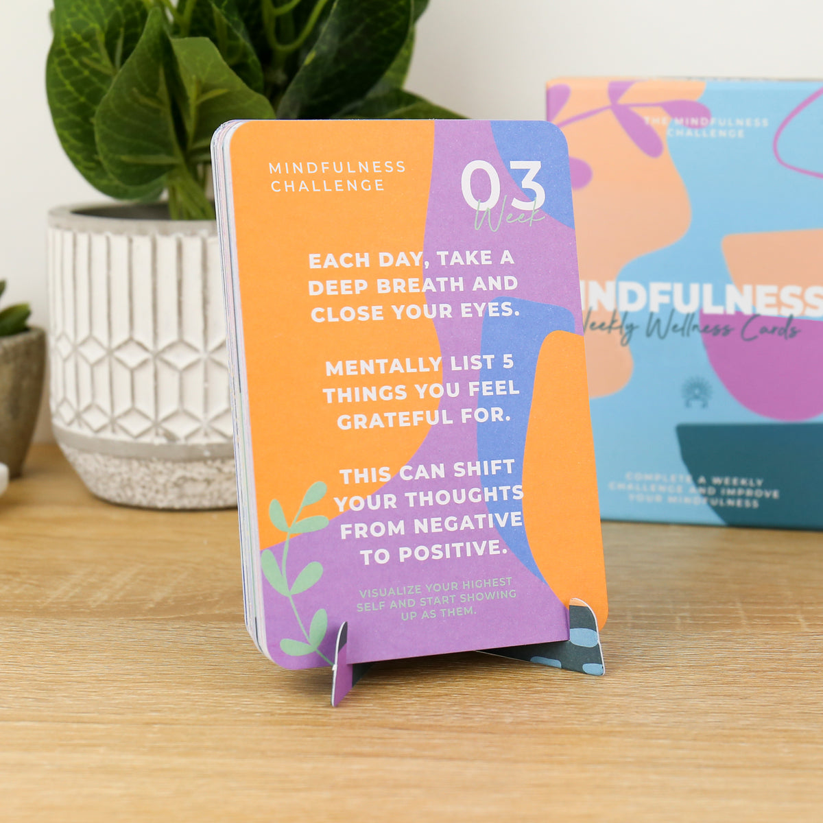 WEEKLY WELLNESS CARDS - HAPPINESS